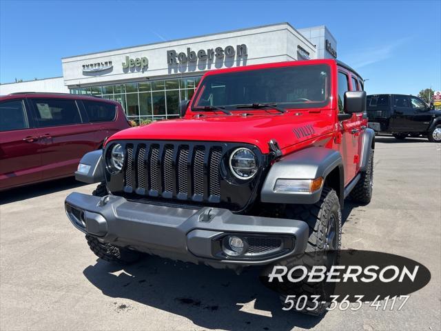 used 2021 Jeep Wrangler car, priced at $44,000