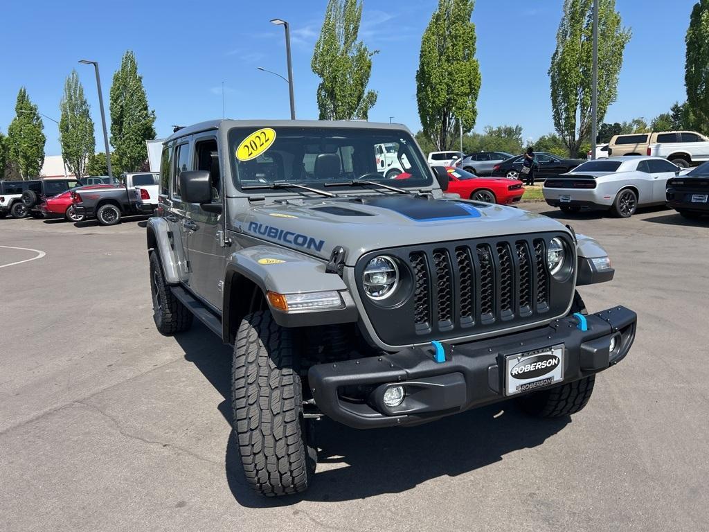 used 2022 Jeep Wrangler Unlimited 4xe car, priced at $42,500