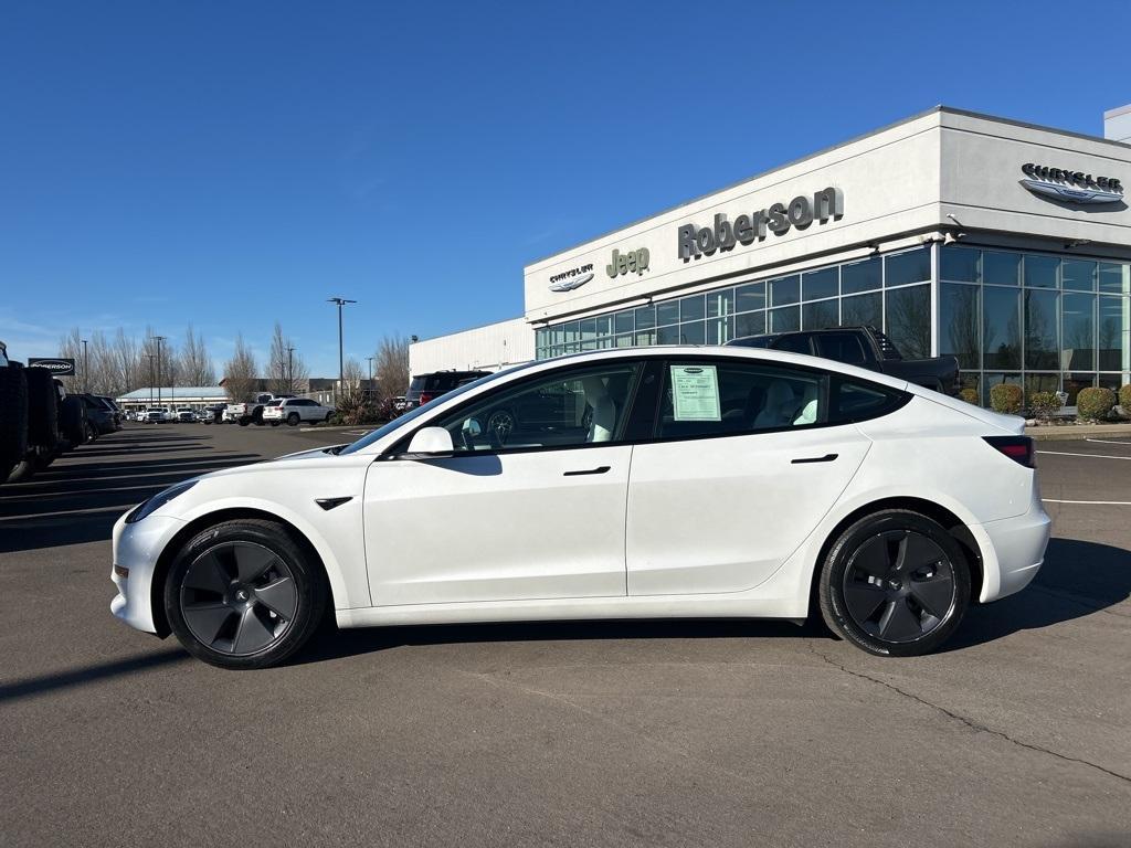 used 2022 Tesla Model 3 car, priced at $31,800