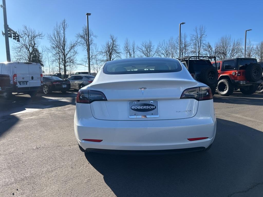 used 2022 Tesla Model 3 car, priced at $31,800