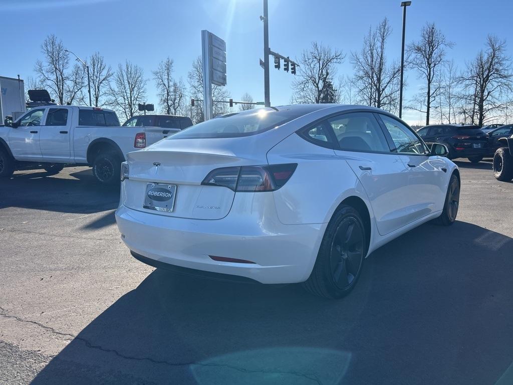 used 2022 Tesla Model 3 car, priced at $31,800