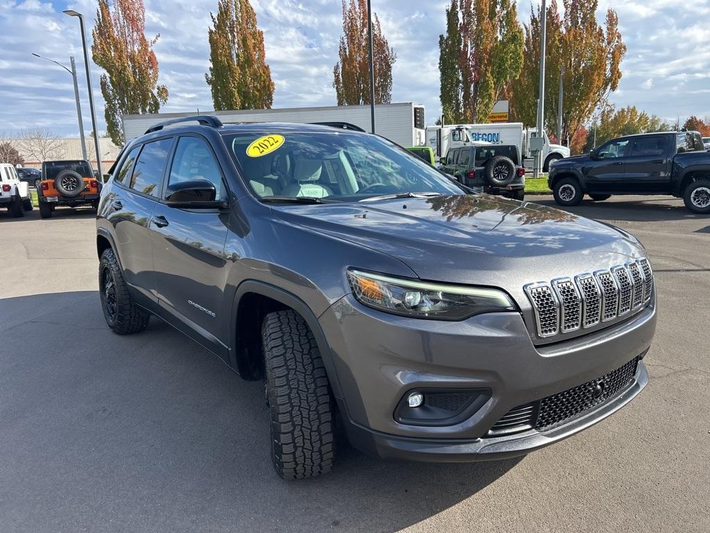 used 2022 Jeep Cherokee car, priced at $24,382