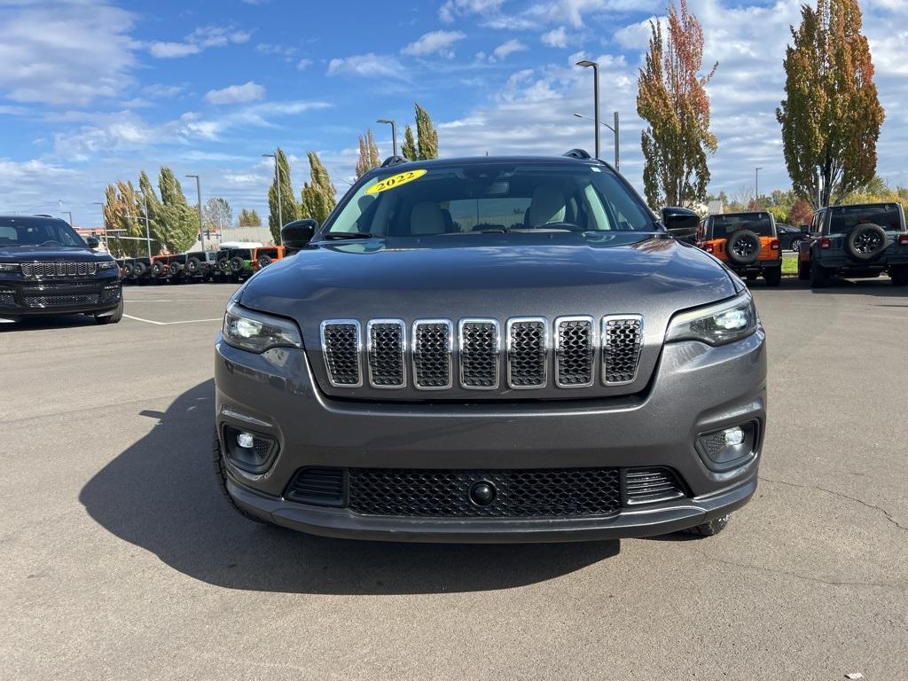 used 2022 Jeep Cherokee car, priced at $24,382
