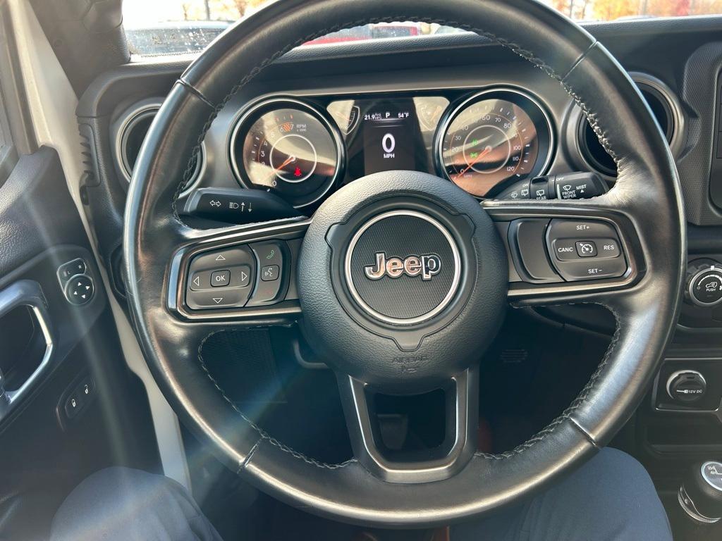used 2021 Jeep Wrangler car, priced at $26,500