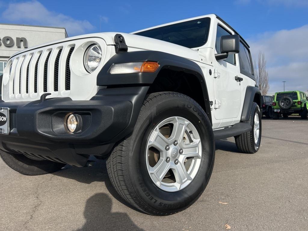 used 2021 Jeep Wrangler car, priced at $26,500