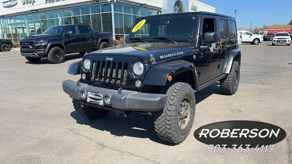 used 2017 Jeep Wrangler Unlimited car, priced at $30,800