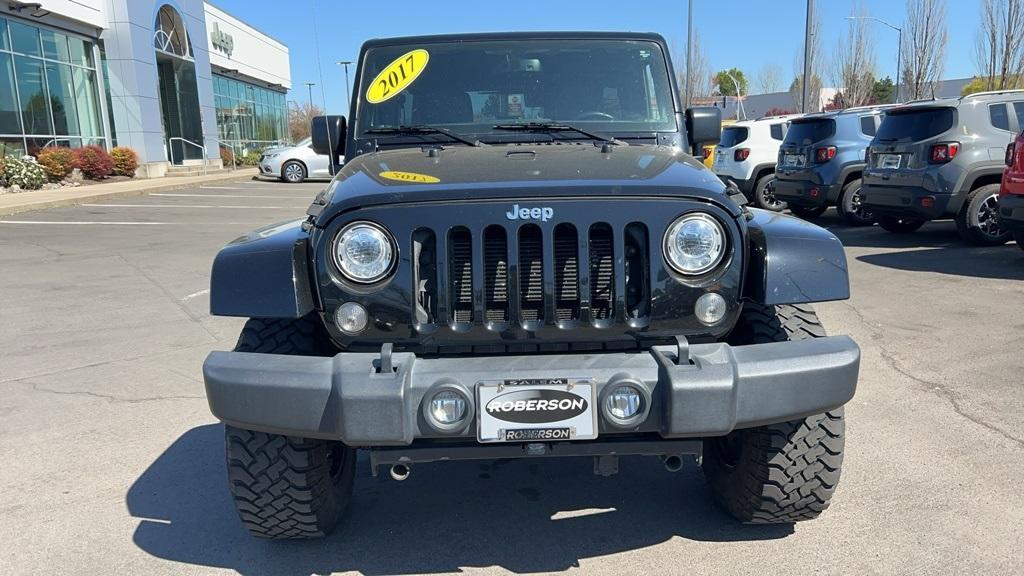 used 2017 Jeep Wrangler Unlimited car, priced at $29,612