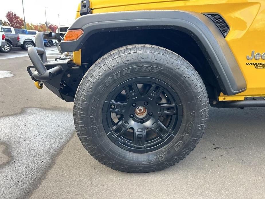 used 2018 Jeep Wrangler Unlimited car, priced at $30,800