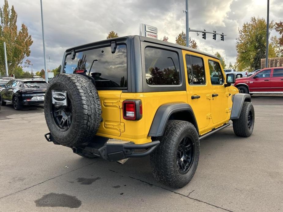 used 2018 Jeep Wrangler Unlimited car, priced at $30,800