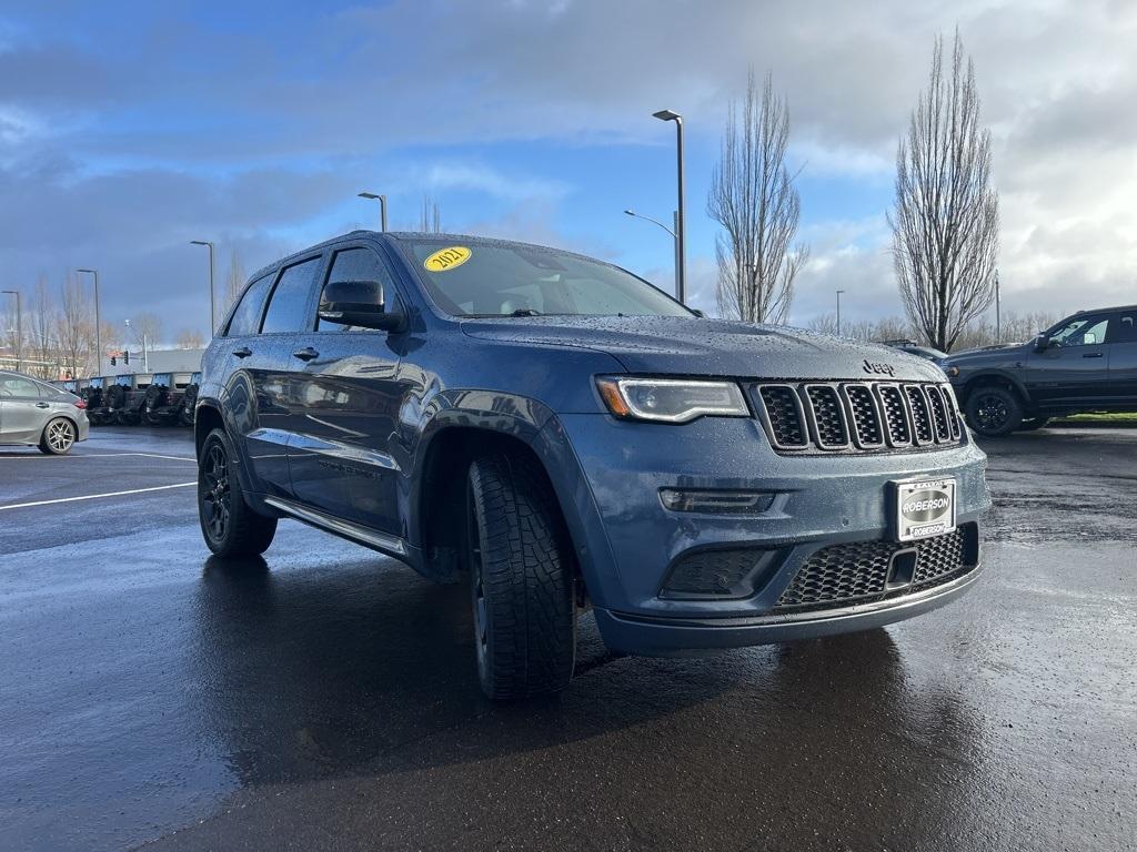 used 2021 Jeep Grand Cherokee car, priced at $32,500