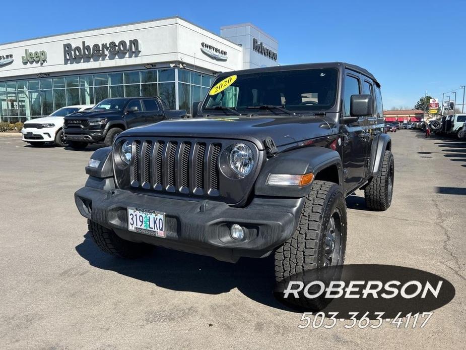 used 2020 Jeep Wrangler Unlimited car, priced at $31,700