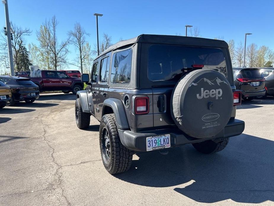 used 2020 Jeep Wrangler Unlimited car, priced at $27,400