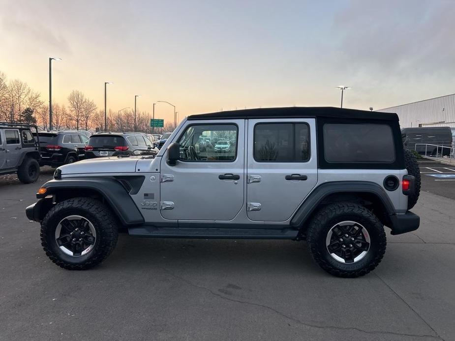 used 2020 Jeep Wrangler Unlimited car, priced at $34,500