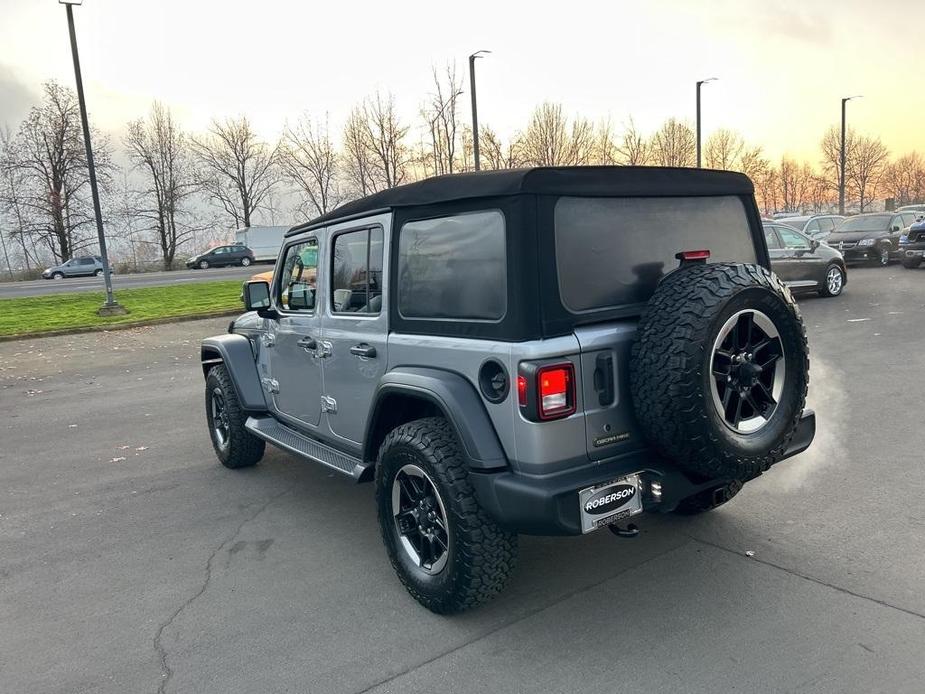 used 2020 Jeep Wrangler Unlimited car, priced at $34,500