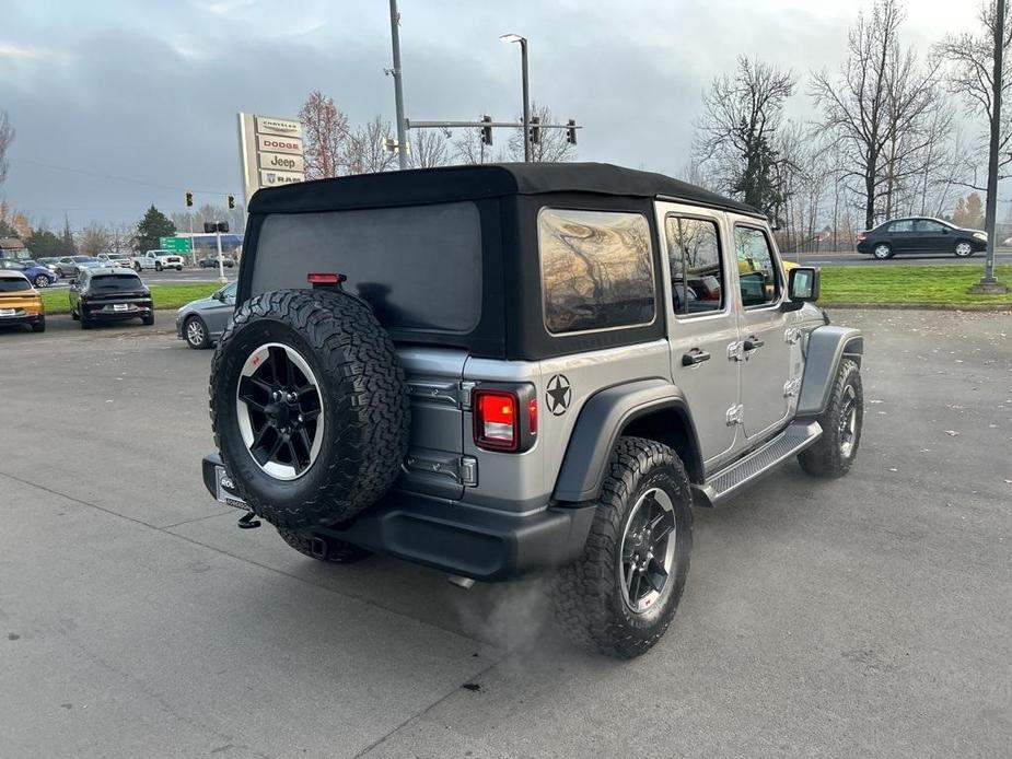 used 2020 Jeep Wrangler Unlimited car, priced at $34,500