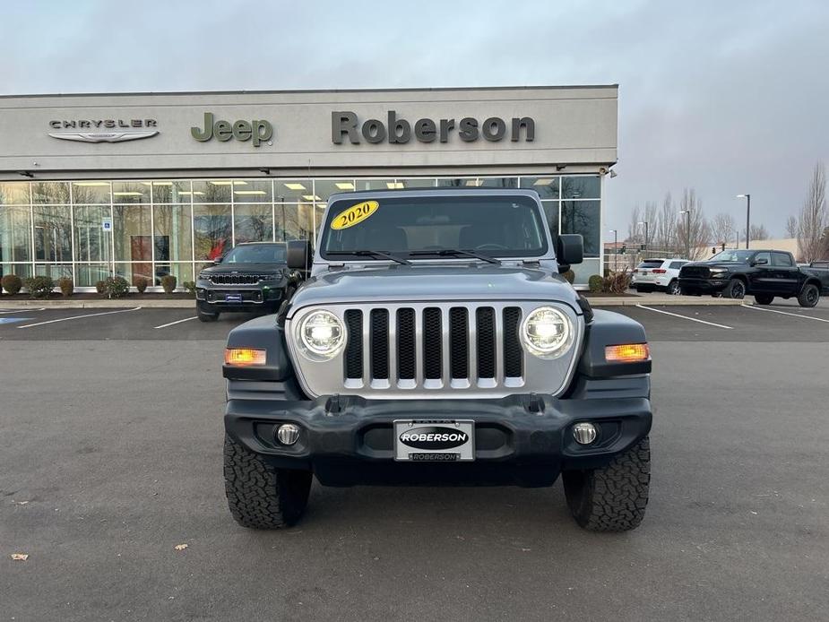 used 2020 Jeep Wrangler Unlimited car, priced at $34,500