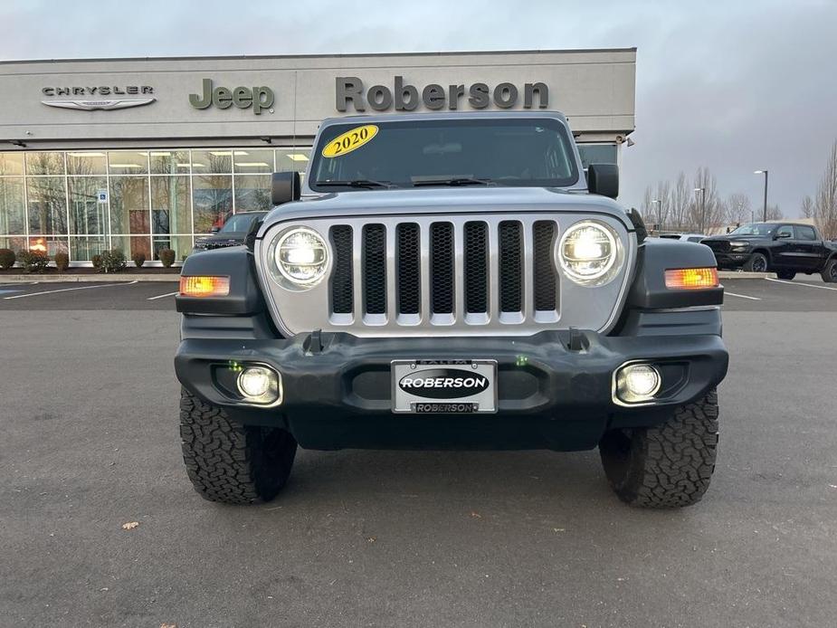 used 2020 Jeep Wrangler Unlimited car, priced at $34,500