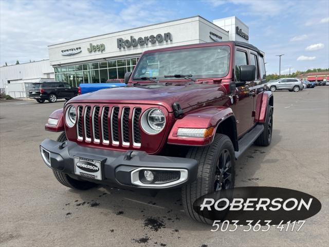 used 2021 Jeep Wrangler Unlimited 4xe car, priced at $38,899