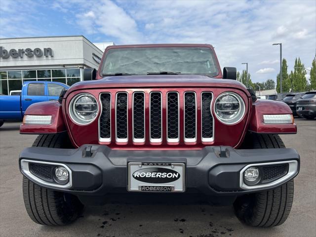 used 2021 Jeep Wrangler Unlimited 4xe car, priced at $38,899