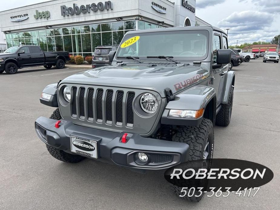 used 2023 Jeep Wrangler car, priced at $45,047