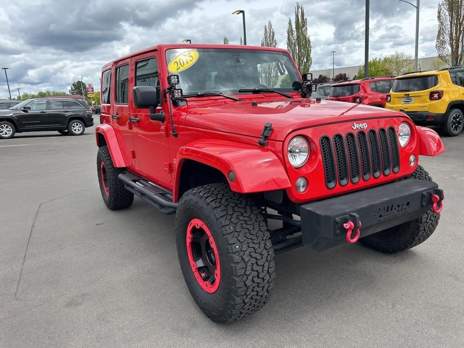 used 2015 Jeep Wrangler Unlimited car, priced at $25,500