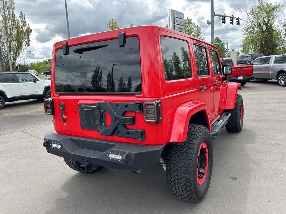 used 2015 Jeep Wrangler Unlimited car, priced at $23,500