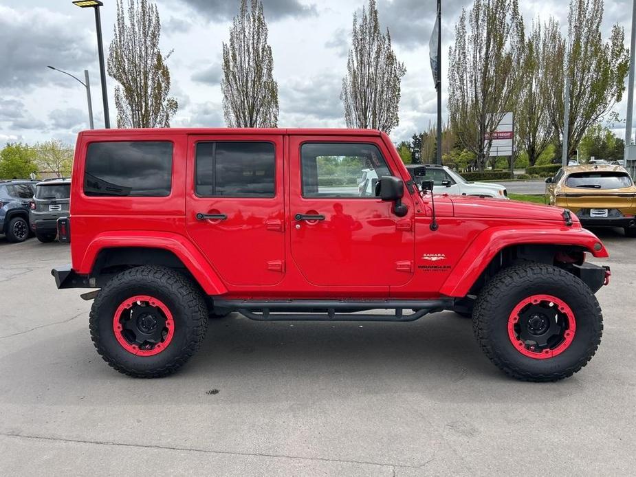used 2015 Jeep Wrangler Unlimited car, priced at $25,500