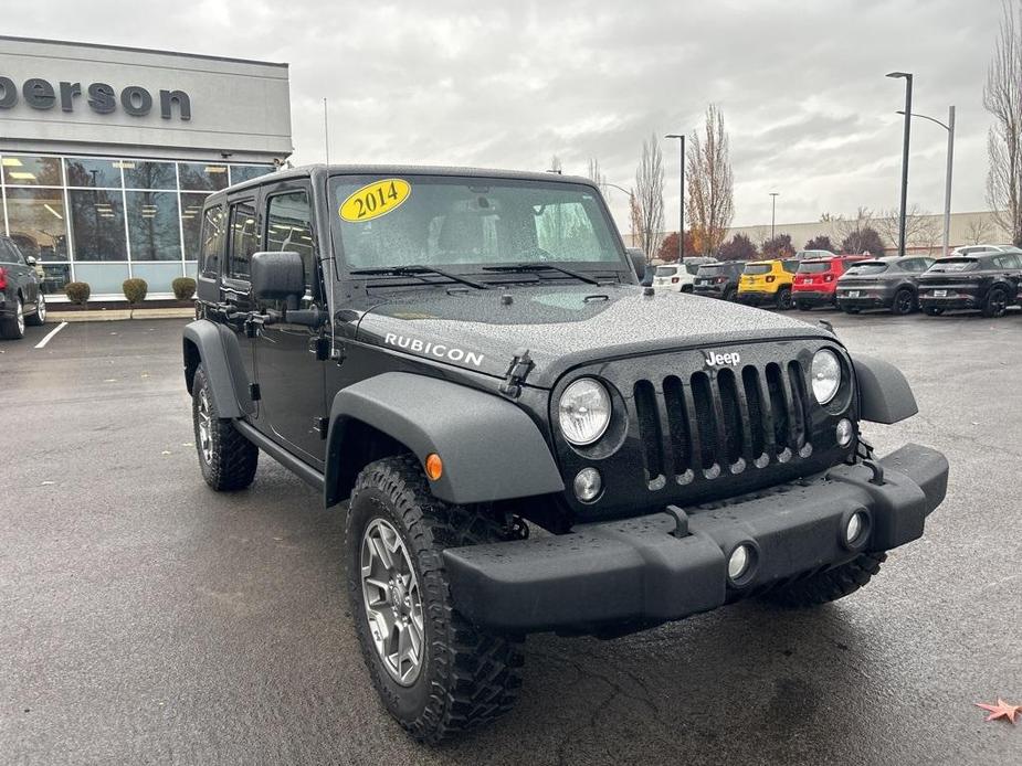 used 2014 Jeep Wrangler Unlimited car, priced at $21,500