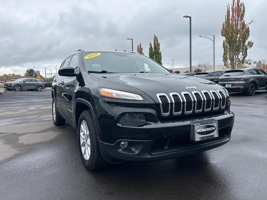 used 2018 Jeep Cherokee car, priced at $18,158