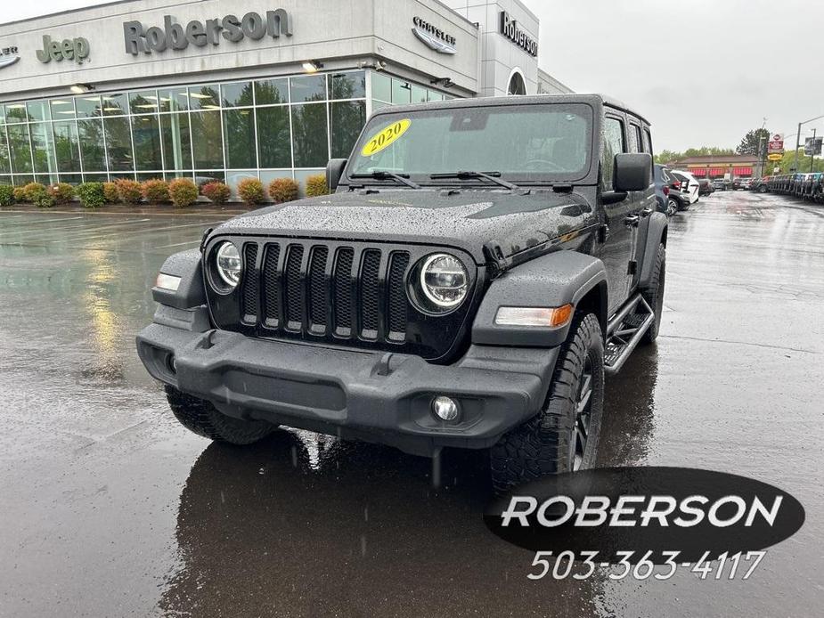 used 2020 Jeep Wrangler Unlimited car, priced at $35,406