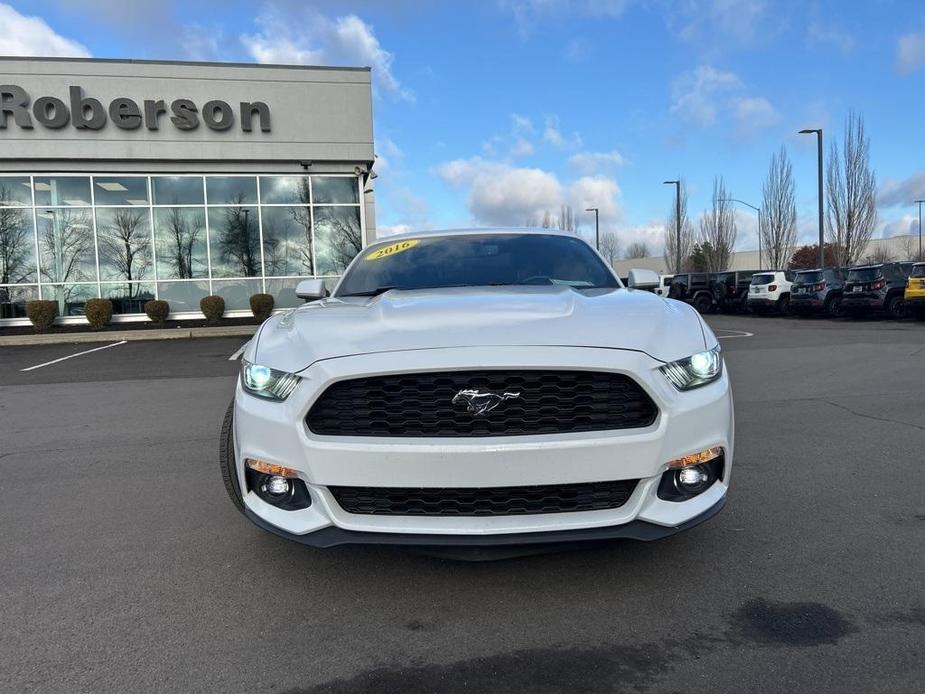 used 2016 Ford Mustang car, priced at $21,800