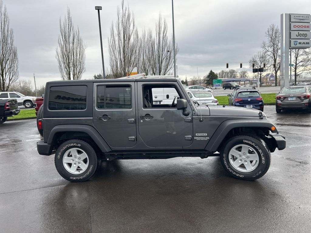 used 2017 Jeep Wrangler Unlimited car, priced at $26,500