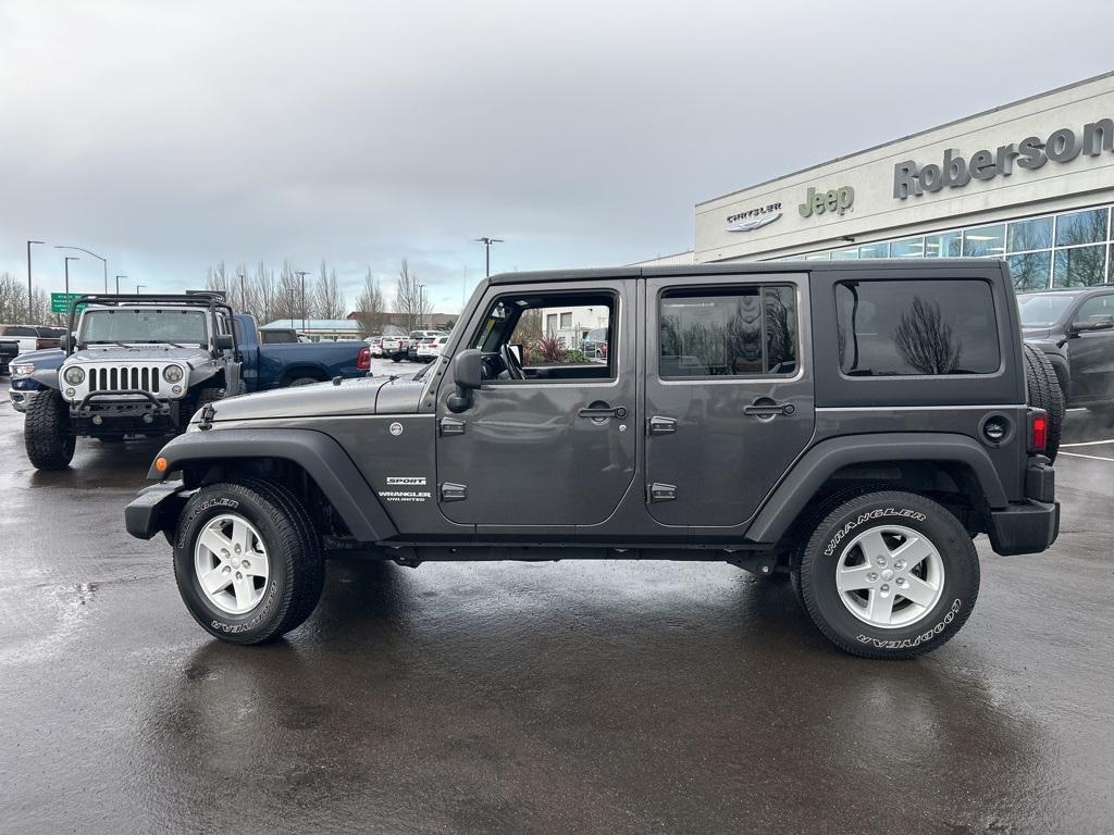 used 2017 Jeep Wrangler Unlimited car, priced at $26,500