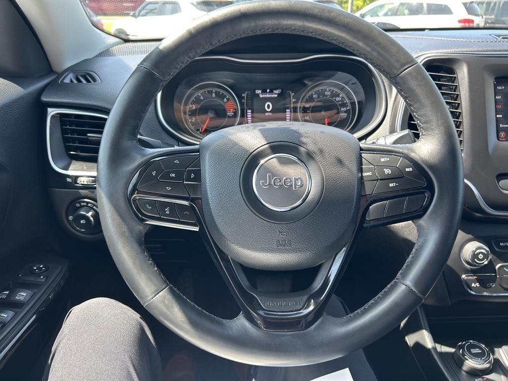 used 2019 Jeep Cherokee car, priced at $17,800