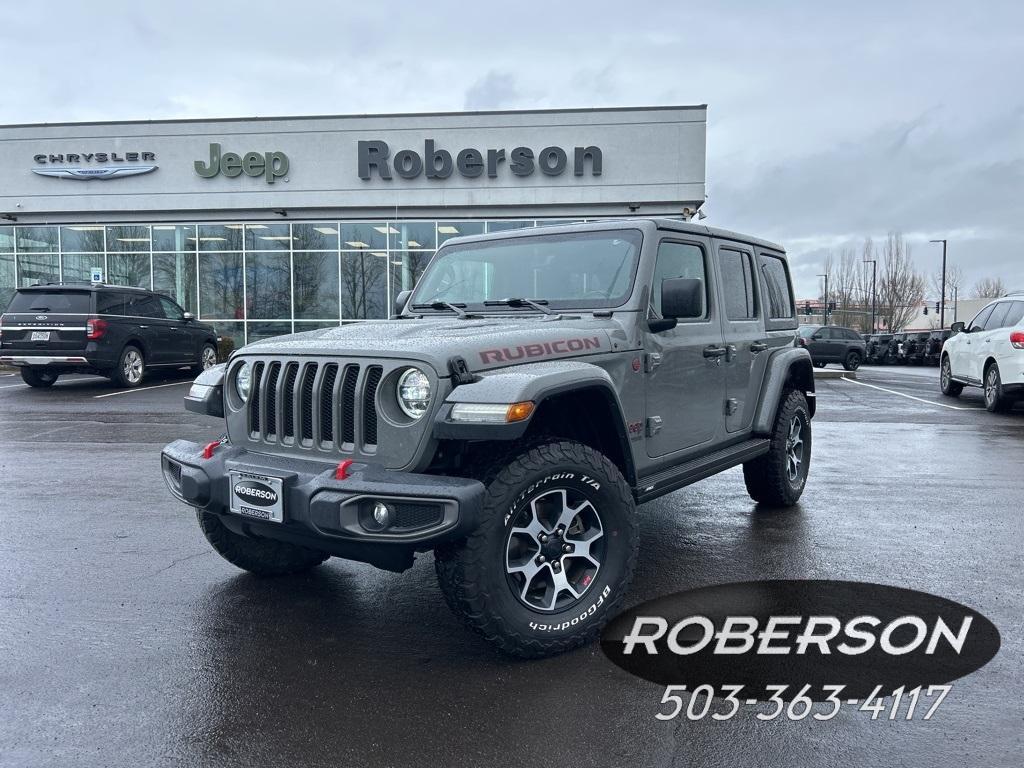 used 2020 Jeep Wrangler Unlimited car, priced at $38,998