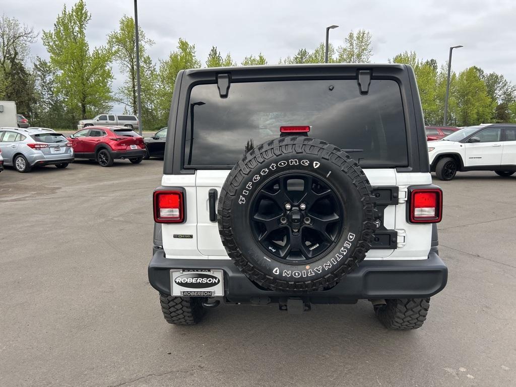 used 2022 Jeep Wrangler Unlimited car, priced at $41,500
