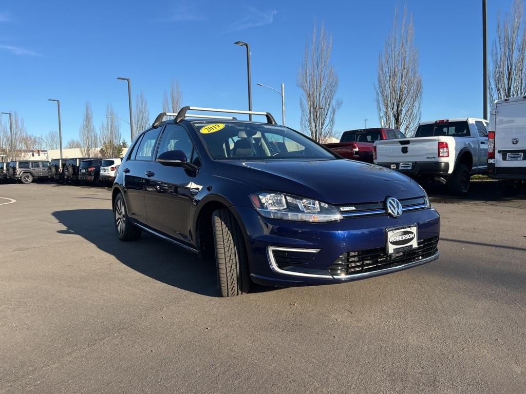 used 2019 Volkswagen e-Golf car, priced at $21,500