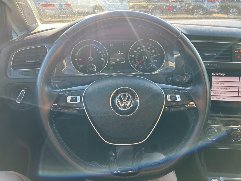 used 2019 Volkswagen e-Golf car, priced at $21,500