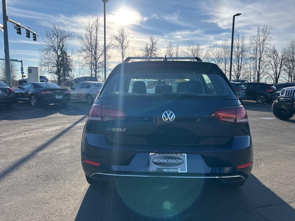 used 2019 Volkswagen e-Golf car, priced at $21,500