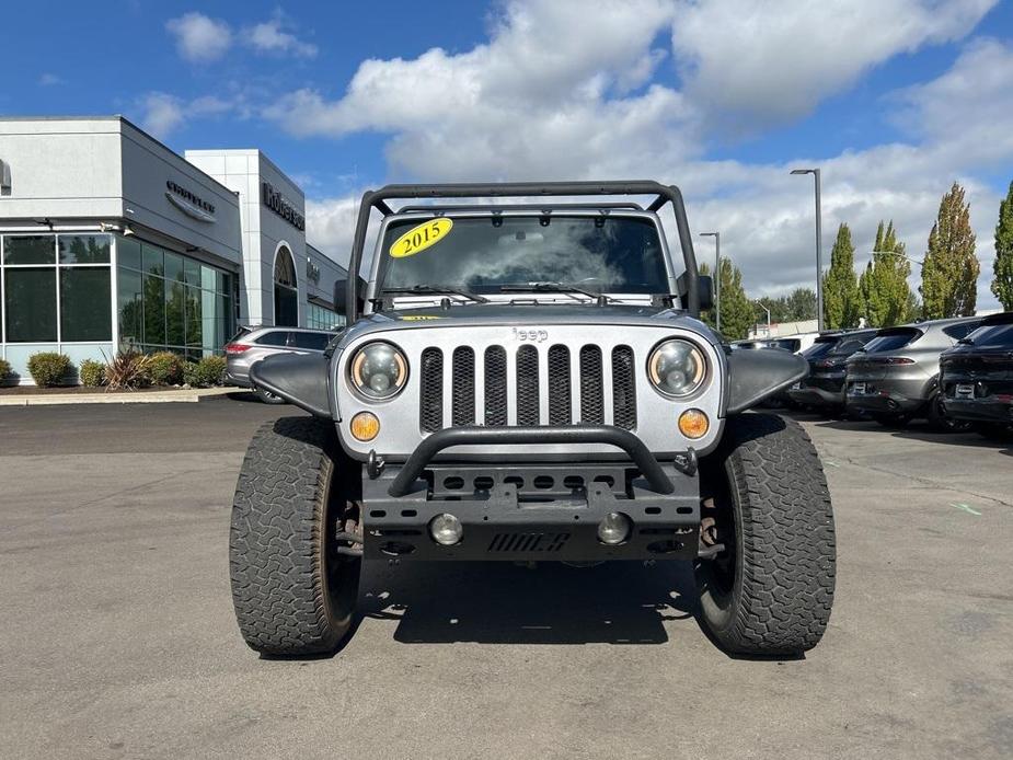 used 2015 Jeep Wrangler Unlimited car, priced at $24,998