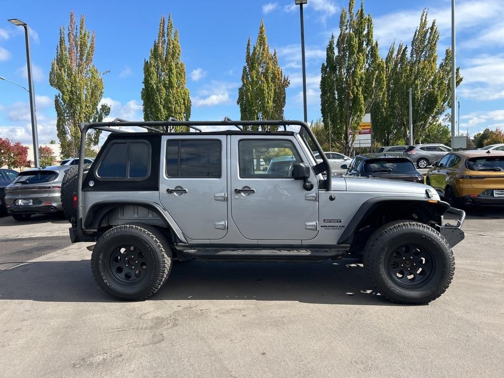 used 2015 Jeep Wrangler Unlimited car, priced at $24,998