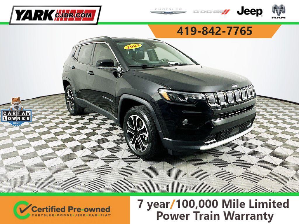 used 2022 Jeep Compass car, priced at $20,994
