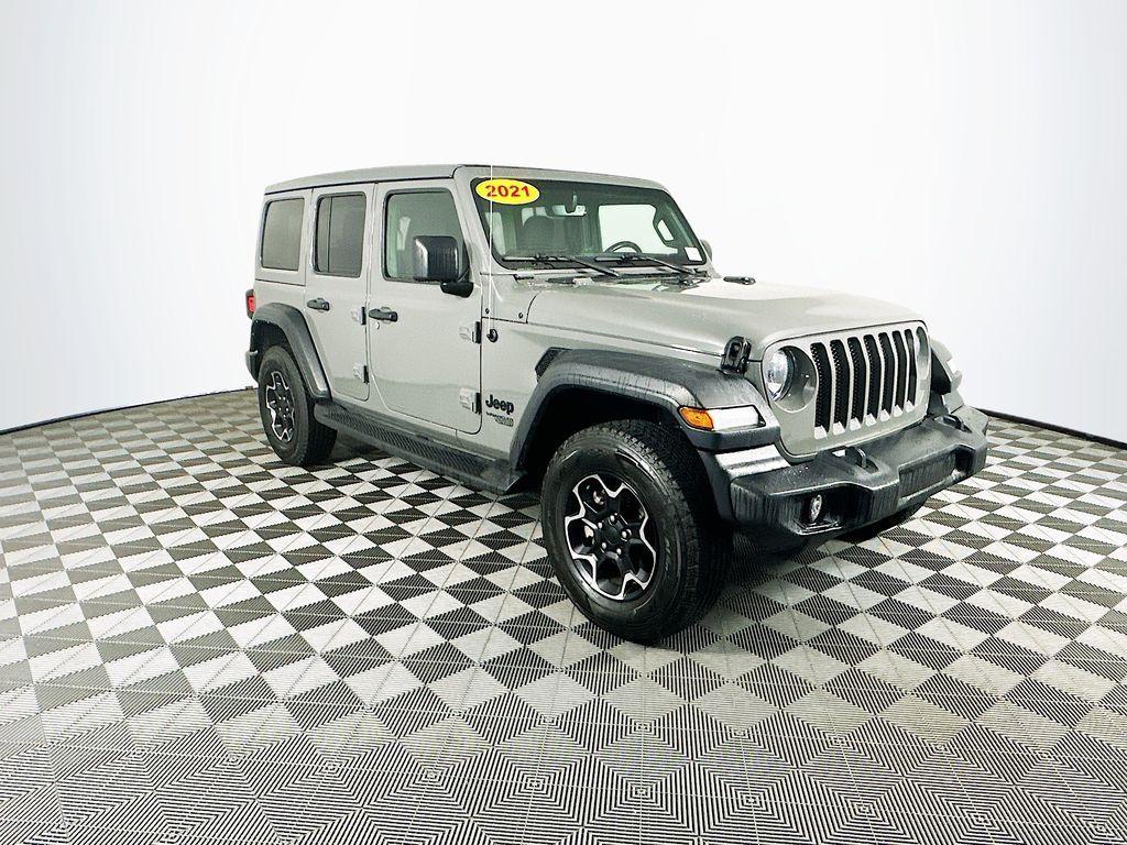 used 2021 Jeep Wrangler Unlimited car, priced at $26,900