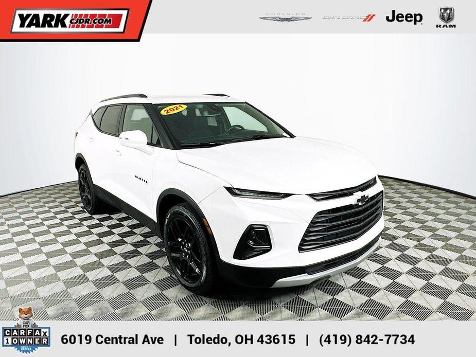 used 2021 Chevrolet Blazer car, priced at $22,599