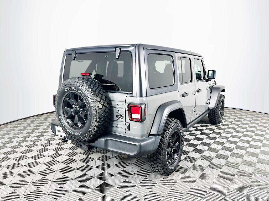 used 2021 Jeep Wrangler Unlimited car, priced at $26,799