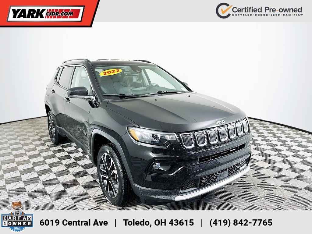 used 2022 Jeep Compass car, priced at $20,959