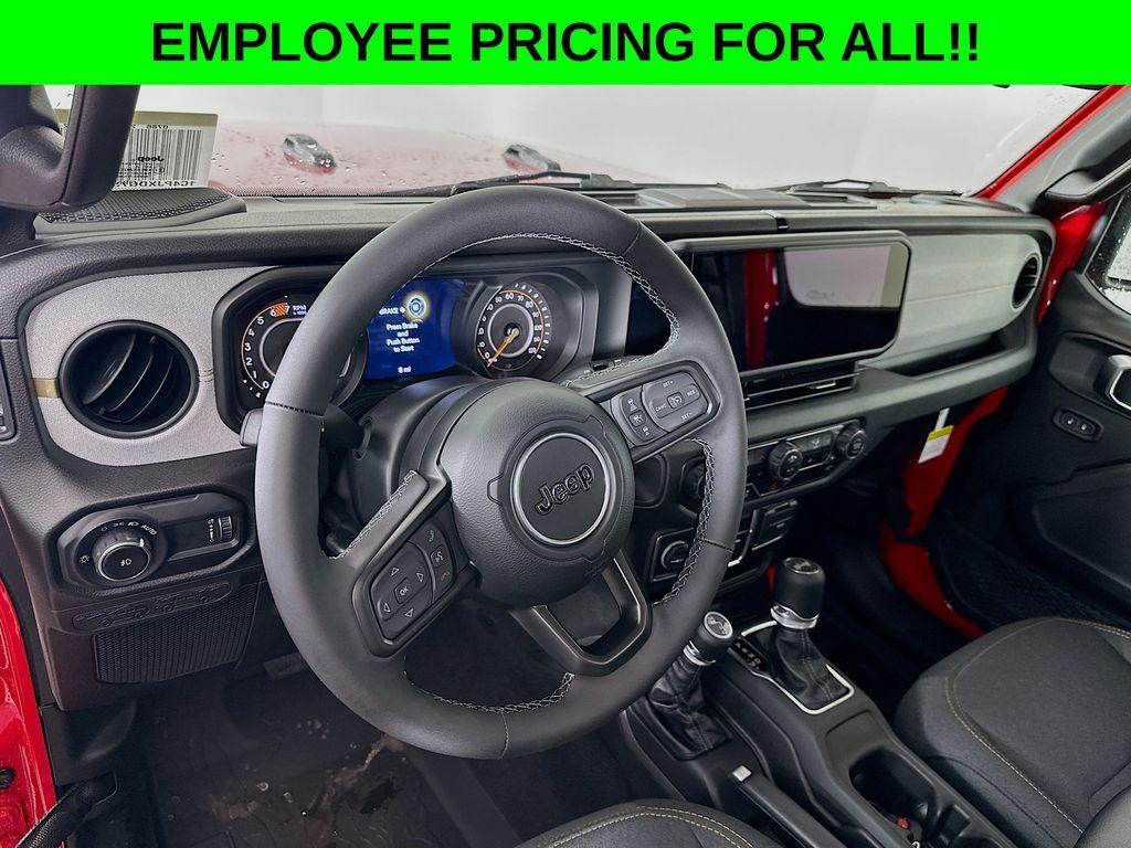 new 2025 Jeep Wrangler car, priced at $47,243