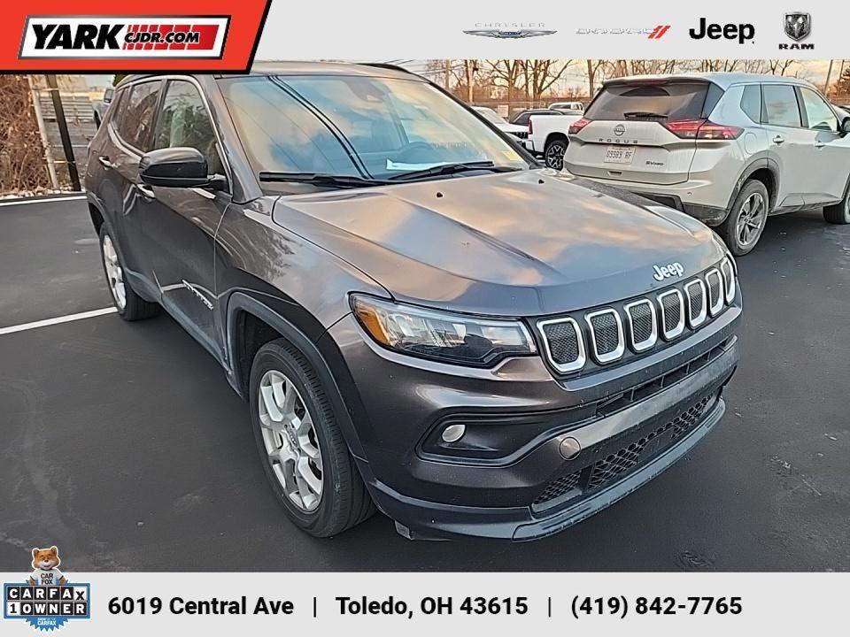 used 2022 Jeep Compass car, priced at $23,990