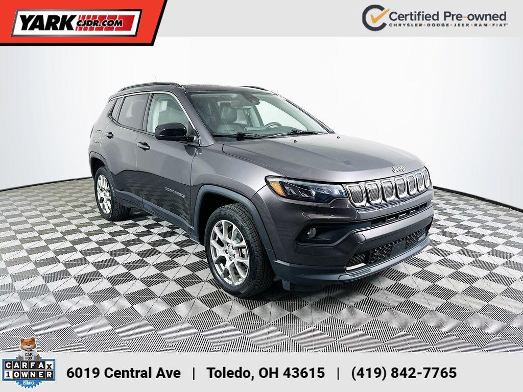 used 2022 Jeep Compass car, priced at $19,302