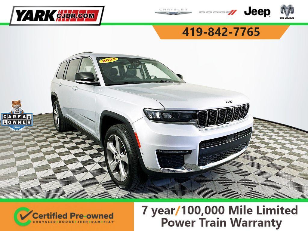 used 2021 Jeep Grand Cherokee L car, priced at $27,901